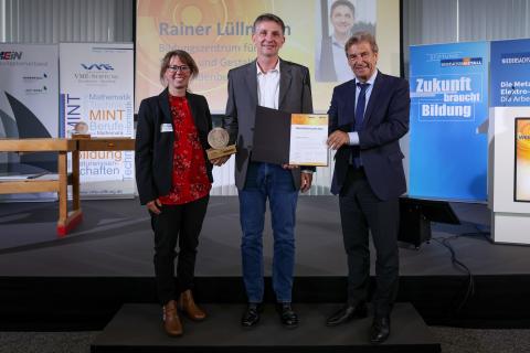 Auszeichnung des Weichenstellers Rainer Lüllmann